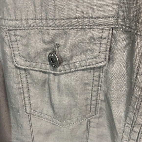 Tahari TC18-1509S Shacket Charcoal XXL - Picture 4 of 11